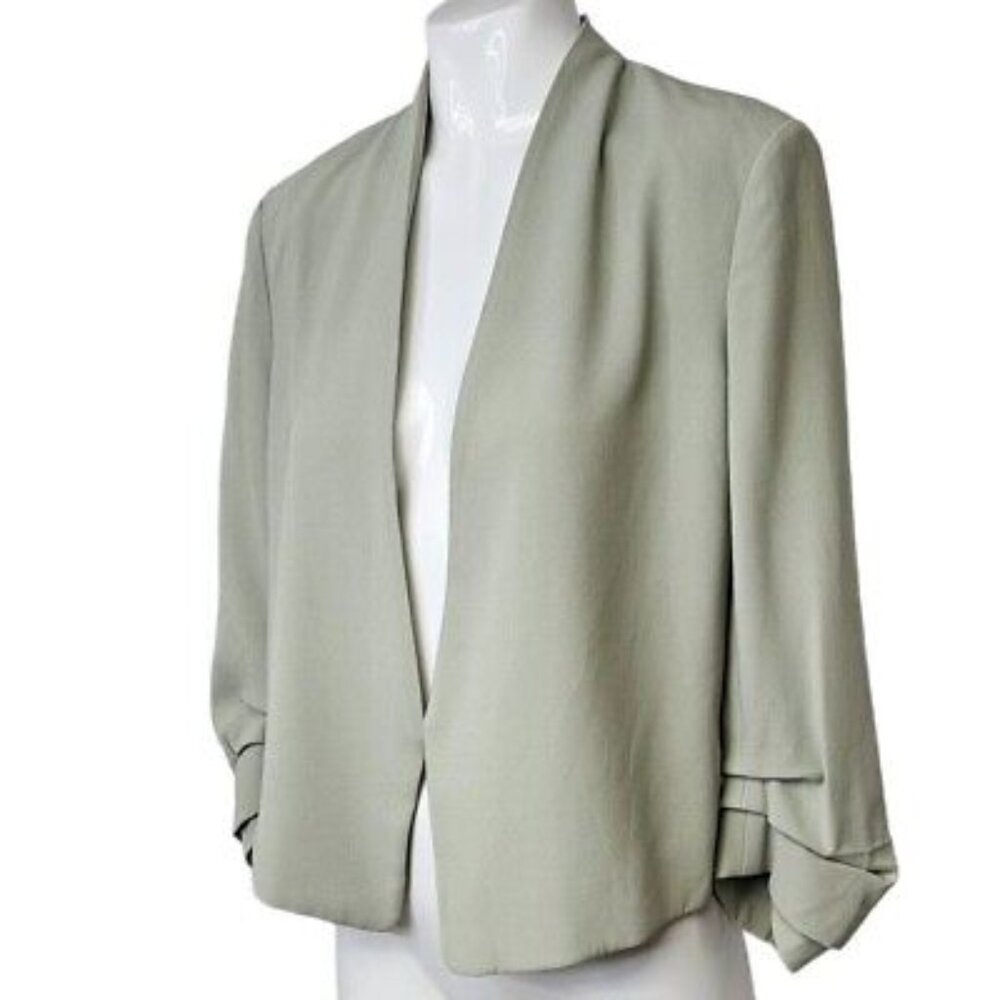 Aritzia Babaton Blazer Short Light Green